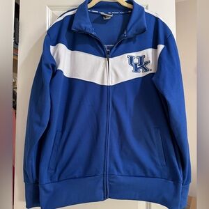 University of Kentucky UK Blue Zipper Jacket Unisex size Large